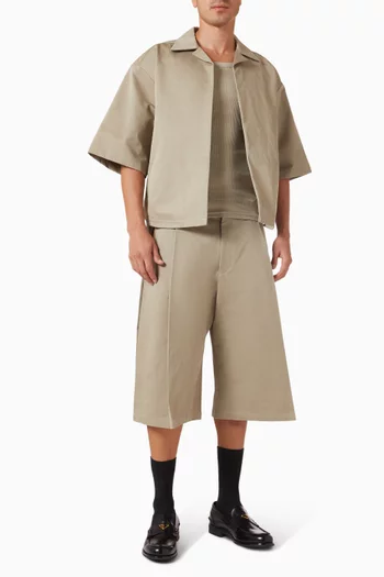 Bermuda Chino Shorts in Cotton