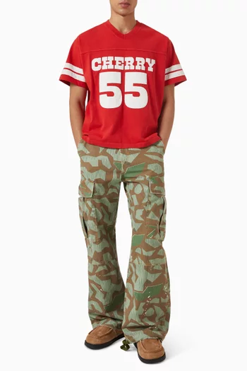 Football Appliqué Jersey in Mesh
