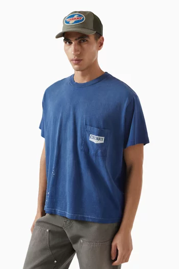 Eagle Patch Trucker Hat in Cotton