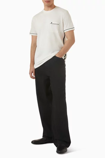 Gancini T-shirt in Cotton & Cashmere