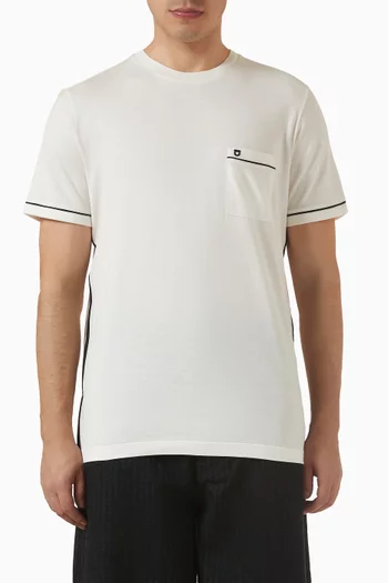 Gancini T-shirt in Cotton & Cashmere