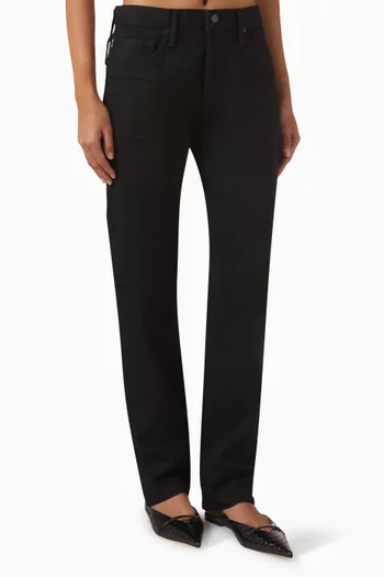 Straight-leg Jeans in Denim