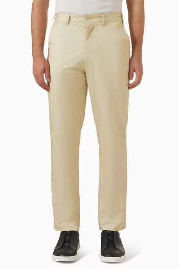 Slim-fit Pants in Cotton-twill
