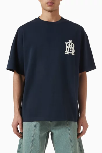 Monogram T-shirt in Cotton-jersey