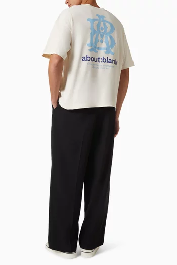 Insignia T-shirt in Cotton
