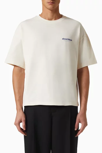 Insignia T-shirt in Cotton