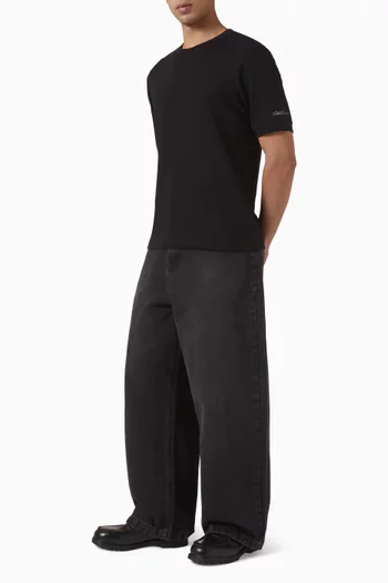 Fitted T-Shirt in Cotton