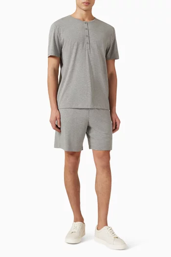 Polo T-shirt in Cotton Blend