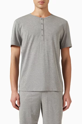 Polo T-shirt in Cotton Blend