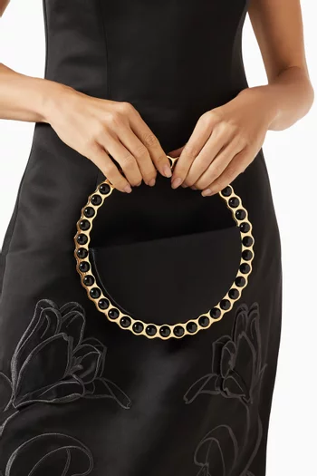 Atom Eternity Top-handle Bag in  Satin