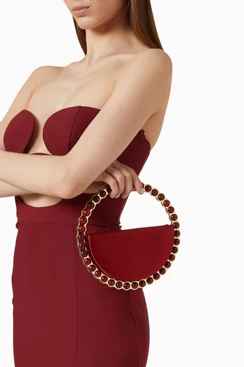 Atom Eternity Top-handle Bag in Satin