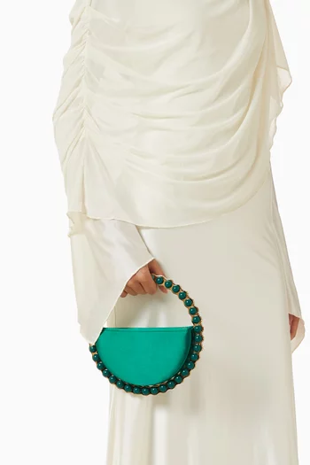 Atom Eternity Top-handle Bag in Satin