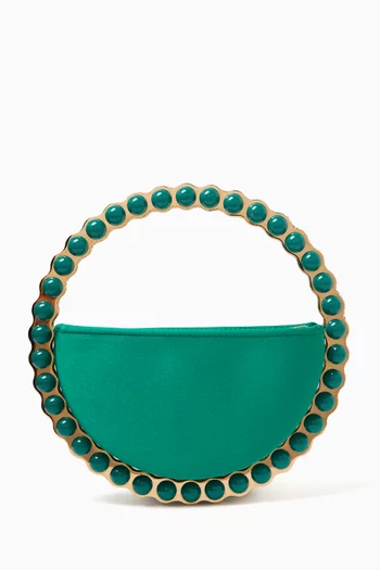 Atom Eternity Top-handle Bag in Satin