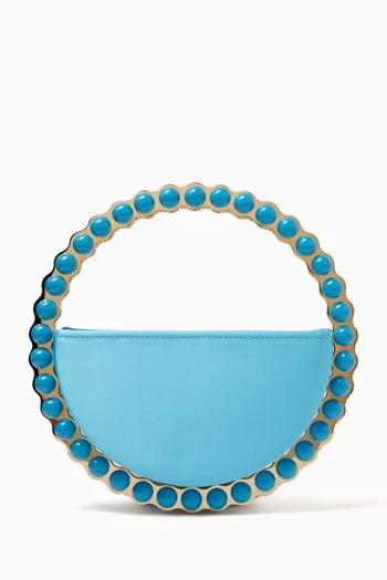 Atom Eternity Top-handle Bag in Satin