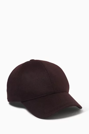 Baseball Cap in Wool
