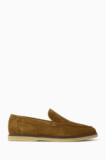 Loafers in Suede