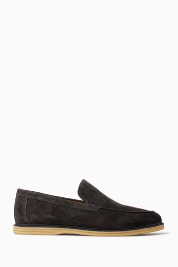 Loafers in Suede