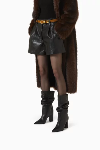 Femme Icon 85 Ankle Boots in Leather
