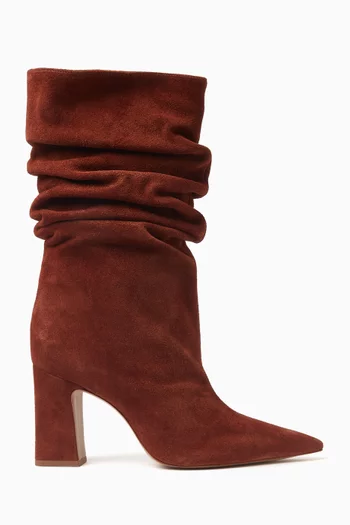 Femme Icon 85 Ankle Boots in Suede