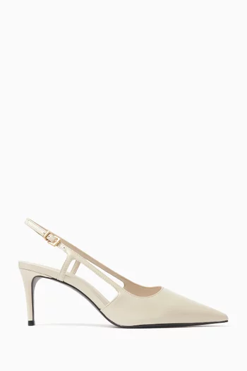Femme Icon 70 Slingback Pumps in Patent Leather