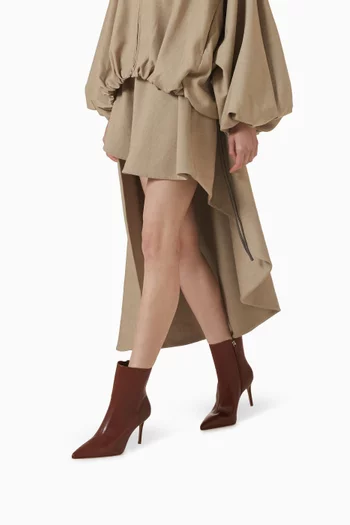 85 Ankle Boots in Leather