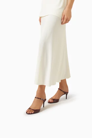 75 Sandals in Patent Leather
