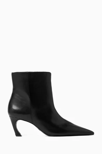 Lexi 72 Ankle Boots in Leather