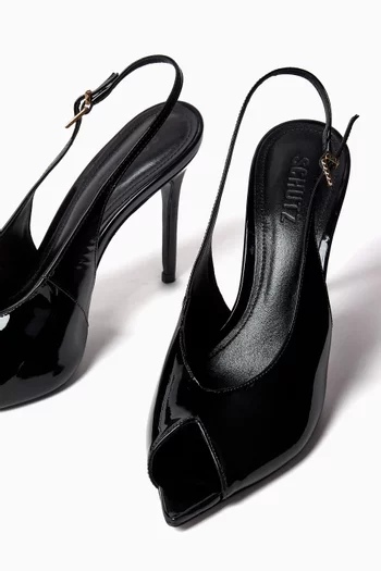 Ingrid 100 Sandals in Patent Leather
