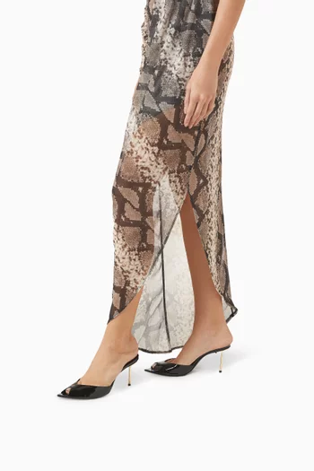 Femme Icon 92 Mules in Patent Leather
