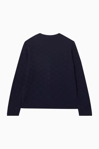 GG Logo Cardigan in Knit