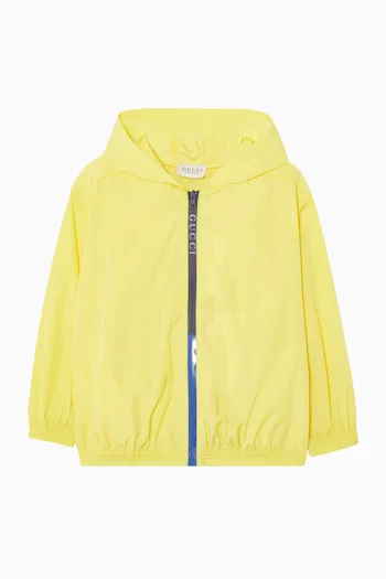 Zip Jacket in Nylon