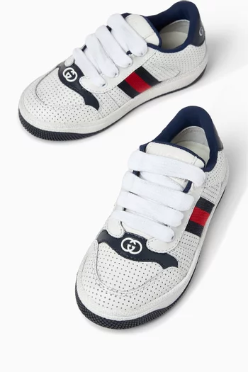 GG Sneakers in Leather
