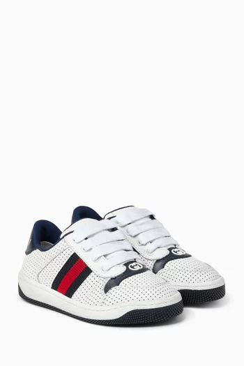GG Sneakers in Leather