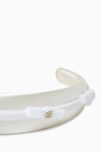 Bow Hairband in Velvet