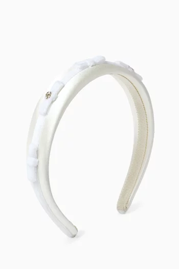 Bow Hairband in Velvet