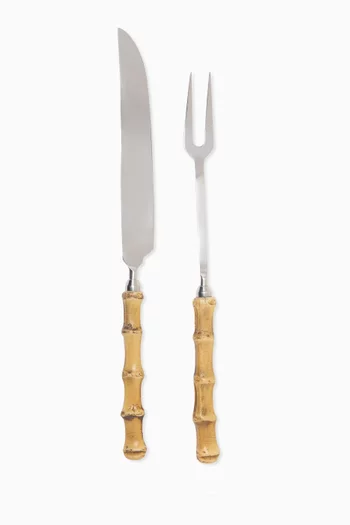 Bamboo Roast Knife Set