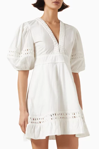 Olga Puffed Mini Dress