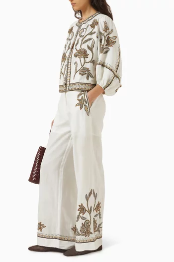 Sorelle Embellished Pants