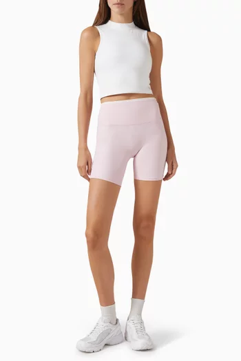 Live Luxe Mockneck Crop Top