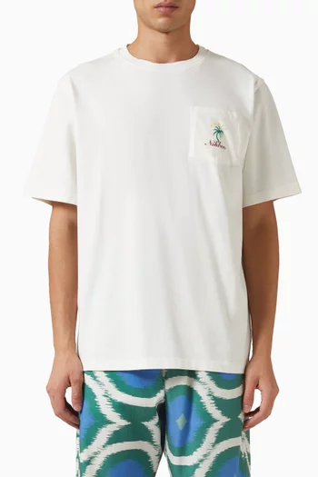 Palm Pocket T-shirt in Organic Cotton
