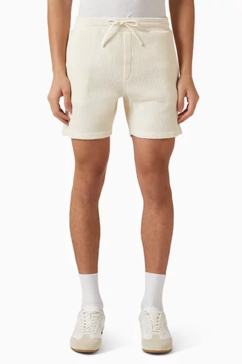 Waffle Shorts in Organic Cotton