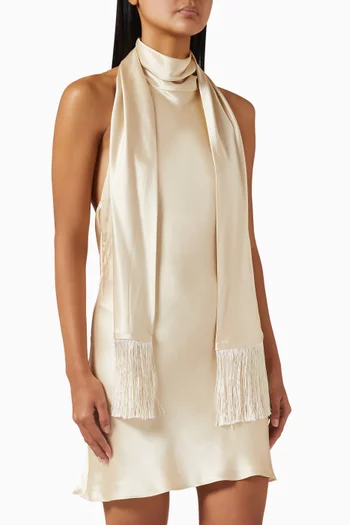 Helen Mini Dress in Silk