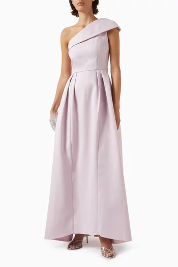 Saphine One-shoulder Gown