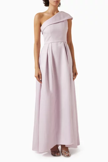 Saphine One-shoulder Gown