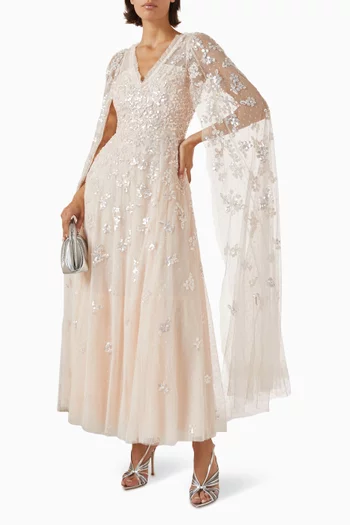 Freesia Shimmer Gown