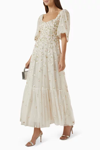 Meadow Ditsy Sweetheart Gown