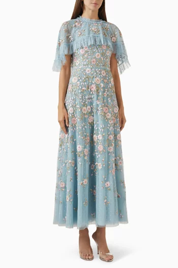 Eden Rose Cape Gown