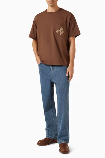 Sequin Pony Pocket T-shirt
