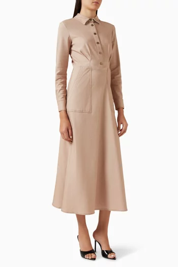 Midi Shirt Dress