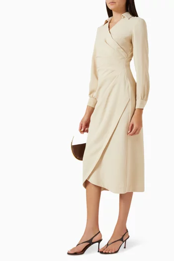 Asymmetric Midi Dress